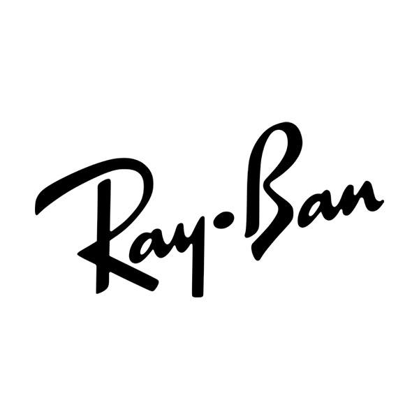 pegatinas-coches-motos-ray-ban-logo
